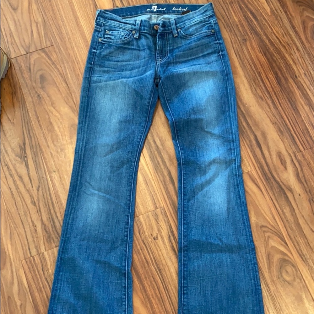 7 jeans. Bootcut
